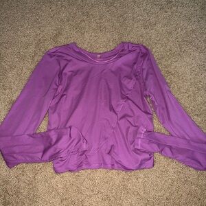 Stylish Purple Women's Crop Top